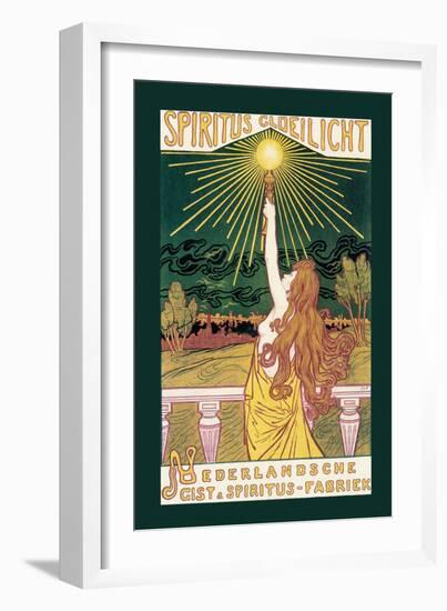 Spirit Incandescent Light-Jacques Zon-Framed Art Print