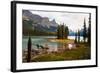 Spirit Island, Jasper National Park, Canada-George Oze-Framed Photographic Print