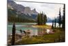 Spirit Island, Jasper National Park, Canada-George Oze-Mounted Photographic Print