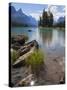 Spirit Island, Maligne Lake, Jasper National Park, UNESCO World Heritage Site, British Columbia, Ro-Martin Child-Stretched Canvas