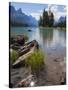 Spirit Island, Maligne Lake, Jasper National Park, UNESCO World Heritage Site, British Columbia, Ro-Martin Child-Stretched Canvas
