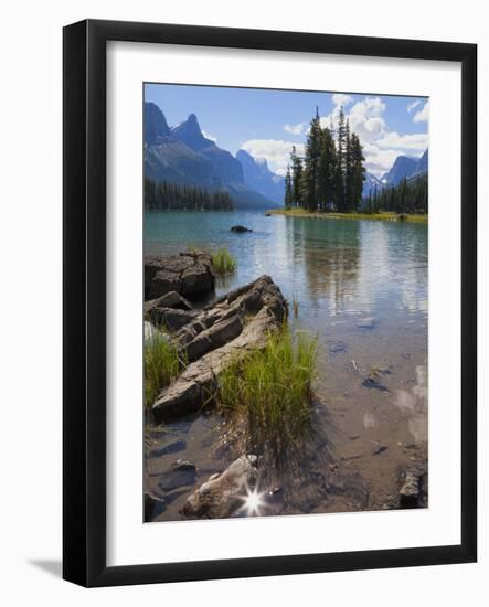 Spirit Island, Maligne Lake, Jasper National Park, UNESCO World Heritage Site, British Columbia, Ro-Martin Child-Framed Photographic Print