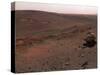 Spirit Mars Exploration Rover on the Flank of Husband Hill-Stocktrek Images-Stretched Canvas