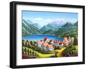 Spirit Mountains-Andy Russell-Framed Art Print