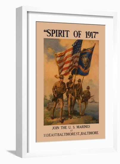 Spirit of 1917-null-Framed Art Print