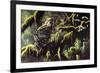 Spirit of Ancient Forests - Spotted Owl-Wilhelm Goebel-Framed Giclee Print