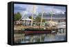 Spirit of Bermuda Sloop in the Royal Naval Dockyard, Sandys Parish, Bermuda, Central America-Richard Cummins-Framed Stretched Canvas