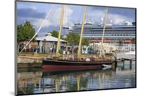 Spirit of Bermuda Sloop in the Royal Naval Dockyard, Sandys Parish, Bermuda, Central America-Richard Cummins-Mounted Photographic Print