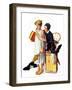 "Spirit of Education", April 21,1934-Norman Rockwell-Framed Giclee Print