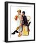 "Spirit of Education", April 21,1934-Norman Rockwell-Framed Giclee Print