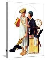 "Spirit of Education", April 21,1934-Norman Rockwell-Stretched Canvas
