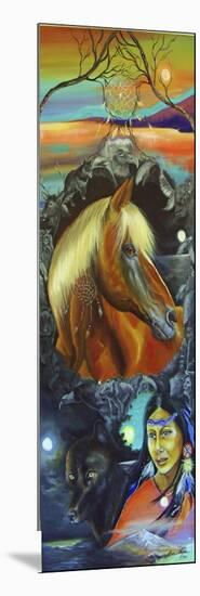 Spirit of Many Moons-Sue Clyne-Mounted Giclee Print