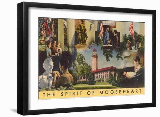 Spirit of Mooseheart-null-Framed Art Print