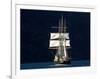 Spirit of New Zealand Tall Ship, Marlborough Sounds, South Island, New Zealand-David Wall-Framed Photographic Print