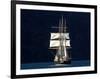 Spirit of New Zealand Tall Ship, Marlborough Sounds, South Island, New Zealand-David Wall-Framed Photographic Print