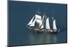 Spirit of New Zealand Tall Ship, Waitemata Harbour, Auckland, North Island, New Zealand-David Wall-Mounted Photographic Print