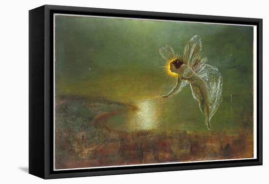 Spirit of Night, 1879 (Oil on Canvas)-John Atkinson Grimshaw-Framed Stretched Canvas