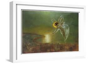 Spirit of Night, 1879 (Oil on Canvas)-John Atkinson Grimshaw-Framed Giclee Print