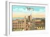 Spirit of St. Louis over Pensacola, Florida-null-Framed Art Print