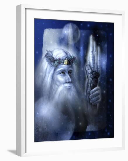 Spirit Of Winter-Art and a Little Magic-Framed Giclee Print