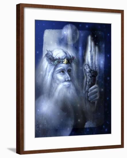 Spirit Of Winter-Art and a Little Magic-Framed Giclee Print