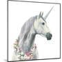 Spirit Unicorn I Square-James Wiens-Mounted Art Print