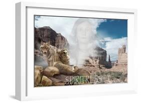 Spiritress-Gordon Semmens-Framed Giclee Print