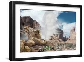 Spiritress-Gordon Semmens-Framed Premium Giclee Print
