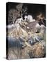 Spirits In Sleepy Hollow-Arthur Rackham-Stretched Canvas