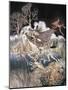 Spirits In Sleepy Hollow-Arthur Rackham-Mounted Giclee Print