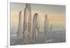 Spirits of Callanish, Isle of Lewis, 1987-Evangeline Dickson-Framed Giclee Print