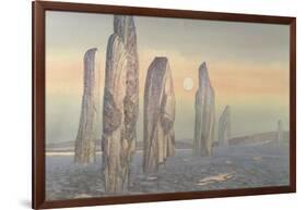 Spirits of Callanish, Isle of Lewis, 1987-Evangeline Dickson-Framed Giclee Print