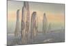 Spirits of Callanish, Isle of Lewis, 1987-Evangeline Dickson-Mounted Giclee Print