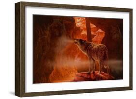 Spirits of Mist Canyon-Gordon Semmens-Framed Giclee Print