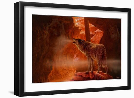 Spirits of Mist Canyon-Gordon Semmens-Framed Giclee Print