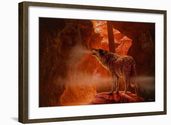 Spirits of Mist Canyon-Gordon Semmens-Framed Giclee Print