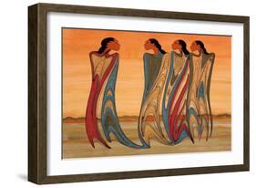 Spirits of the Earth-Maxine Noel-Framed Art Print