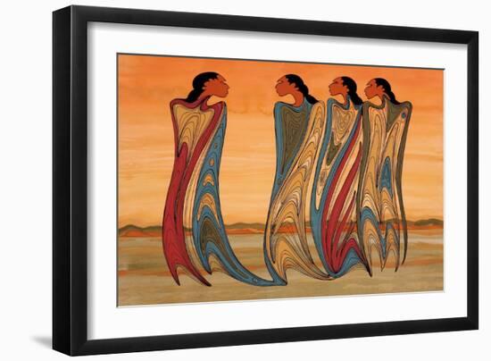 Spirits of the Earth-Maxine Noel-Framed Art Print