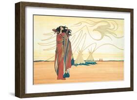 Spirits of the Plains-Maxine Noel-Framed Art Print