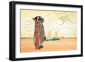 Spirits of the Plains-Maxine Noel-Framed Art Print