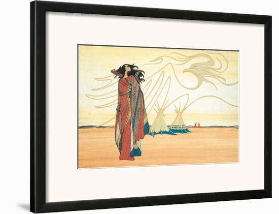 Spirits of the Plains-Maxine Noel-Framed Art Print
