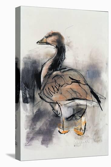 Spitalfields Goose, 1997-Mark Adlington-Stretched Canvas