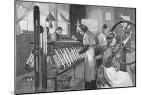 Spitalfields Silk Weavers, 1893-Enoch Ward-Mounted Giclee Print