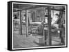 Spitalfields Silk Weavers, 1893-null-Framed Stretched Canvas