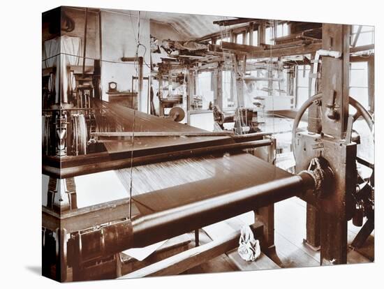 Spitalfields Silk Weaving Industry, Alma Road, Bethnal Green, London, 1909-null-Stretched Canvas