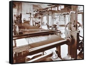 Spitalfields Silk Weaving Industry, Alma Road, Bethnal Green, London, 1909-null-Framed Stretched Canvas