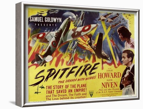 Spitfire, 1942-null-Framed Art Print