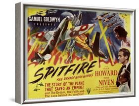 Spitfire, 1942-null-Framed Art Print