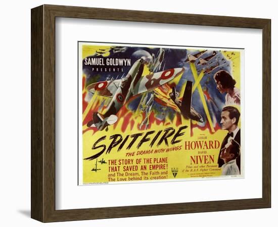 Spitfire, 1942-null-Framed Art Print