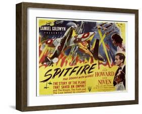 Spitfire, 1942-null-Framed Art Print